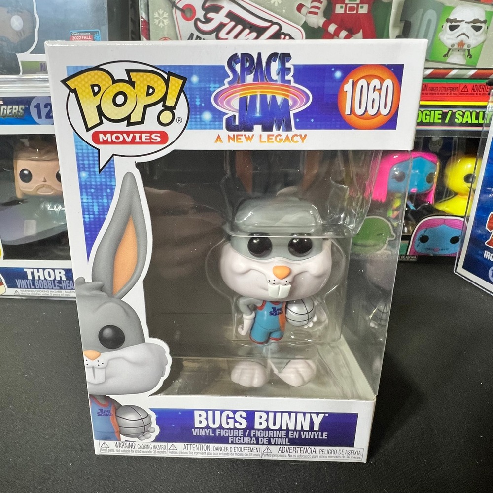 Funko Pop Movies Space Jam A New Legacy Bugs Bunny 1060 Vinyl Figure